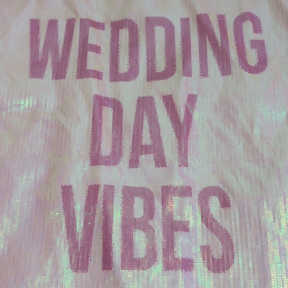 Hayley Paige Wedding Day Vibes Sequin Sparkle Breathtaking Cap Sleeves si Small - Picture 2 of 7
